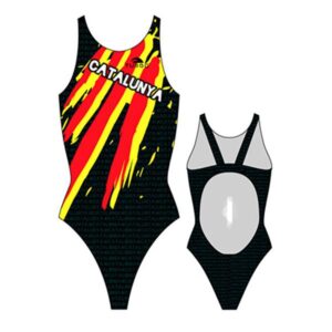 Turbo Catalonia Pro Resist Swimsuit Negro 9-10 Years Niña