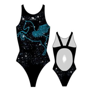 Turbo Pegaso Pro Resist Swimsuit Negro 7-8 Years Niña