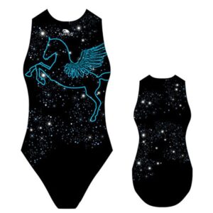 Turbo Pegaso Swimsuit Negro 7-8 Years Niña