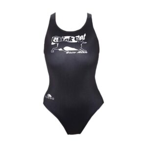 Turbo Black Cat 2012 Swimsuit Negro 5-6 Years Niña