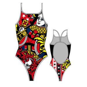 Turbo Big Queen Thin Strap Swimsuit Multicolor 7-8 Years Niña