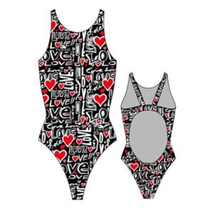 Turbo Love 2012 Swimsuit Negro 3-4 Years Niña