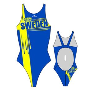 Turbo Sweden Swimsuit Azul 3-4 Years Niña