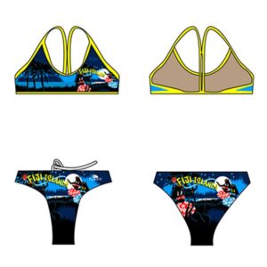 Turbo Fidji Island Bikini Multicolor 9-10 Years Niño