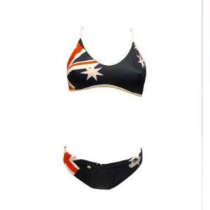 Turbo Australian Flag Bikini Azul M Mujer