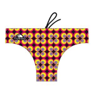 Turbo Flower 70 Swimming Brief Verde,Amarillo M Hombre