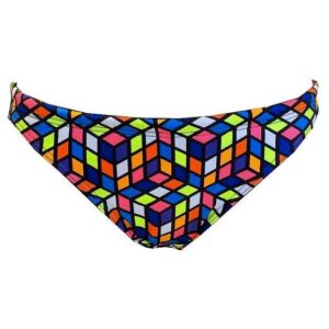 Turbo Cube Bikini Bottom Multicolor 2XL Mujer