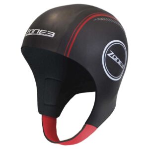 Zone3 Adjustable Neoprene Cap Rojo,Negro XS