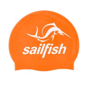 Sailfish Silicone Swimming Cap Naranja