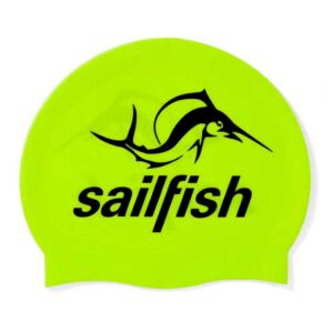 Sailfish Silicone Swimming Cap Verde