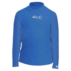 Iq-uv Uv 300 Youngster Long Sleeve T-shirt Junior Azul 104 cm