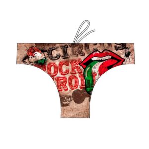 Turbo Tongue Swimming Brief Multicolor 2XL Hombre