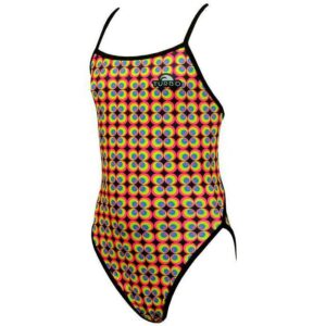 Turbo Flower 70 Swimsuit Amarillo L Mujer