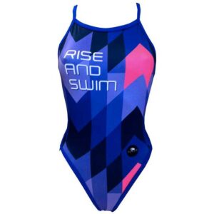 Turbo Rise&swim Swimsuit Azul S Mujer