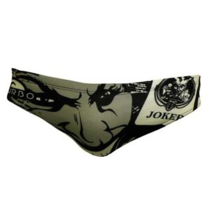 Turbo New Jocker Swimming Brief Gris 4XL Hombre