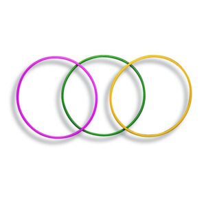 Ology Slalom Rings 3 Units Multicolor