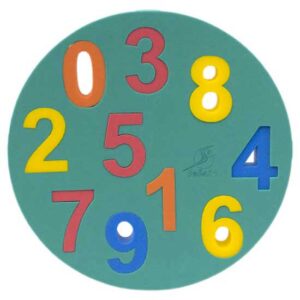Leisis Puzzle Numbers Verde
