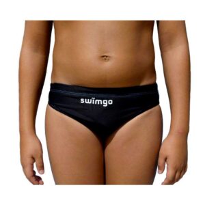 Swimgo Team Basic Training Swimming Brief Negro 15-16 Years Niño