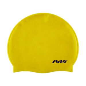 Ras Silicone Junior Swimming Cap Amarillo