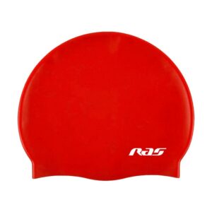 Ras Silicone Junior Swimming Cap Rojo