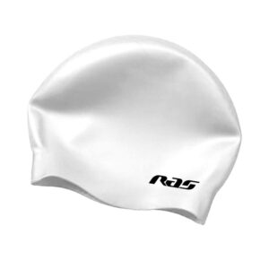 Ras Silicone Volume Swimming Cap Blanco