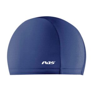 Ras Elastane Round Comfort Swimming Cap Azul