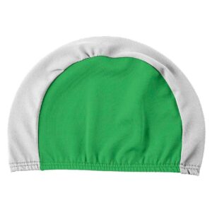 Ras Polyester Swimming Cap Verde,Blanco