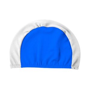 Ras Polyester Swimming Cap Blanco,Azul