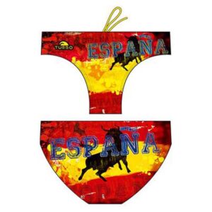 Turbo Spain Bull Tag 2015 Swimming Brief Amarillo,Rojo 5XL Hombre