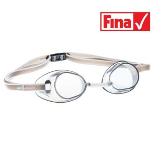 Madwave Racer Swimming Goggles Transparente,Gris
