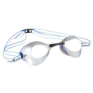 Madwave Turbo Racer Ii Mirror Swimming Goggles Plateado