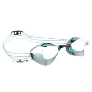 Madwave Turbo Racer Ii Mirror Swimming Goggles Azul
