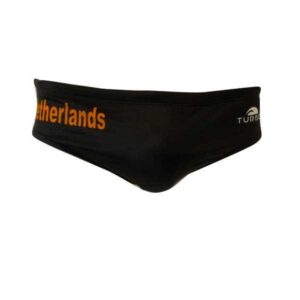 Turbo Holland Swimming Brief Negro 13-14 Years Niño