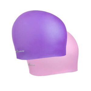 Madwave Champion Reverse Swimming Cap Lila,Rosa