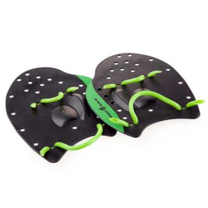 Madwave Pro Swimming Paddles Verde,Negro M
