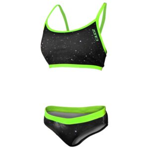 Zone3 Cosmic Bikini Verde,Negro 28 Mujer