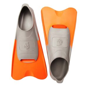 Madwave Pool Colour Short Swimming Fins Naranja,Gris EU 36-37