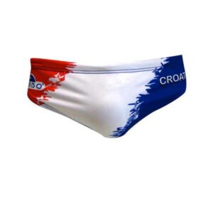 Turbo Croatia Swimming Brief Blanco 12-24 Months Niño