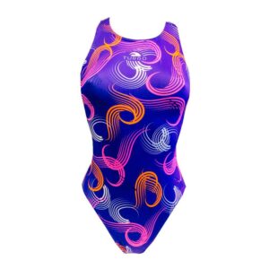 Turbo Scratch Swimsuit Azul 4XL Mujer