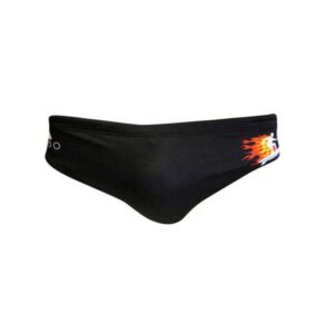 Turbo Dont Walk Swimming Brief Negro 12-24 Months Niño