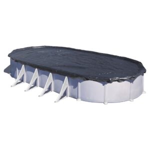 Gre Cover For Oval Pools Plateado 820 x 460 cm