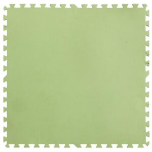 Gre Pool Floor Protector 4.5 Mm 9 Units Verde 81 x 81 cm