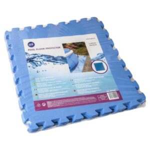 Gre Pool Floor Protector 4.5 Mm 9 Units Azul 50 x 50 cm