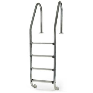 Gre Standard Inground Pool Ladder 4 Steps Plateado