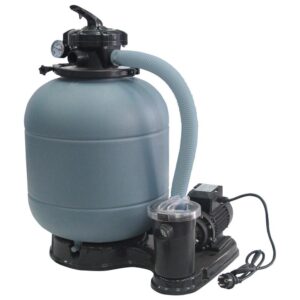 Gre Pools Sand Filter 6 M³h Gris 400 mm