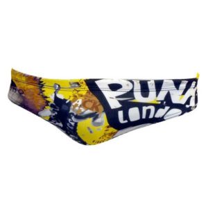 Turbo Punk London Swimming Brief Multicolor 7-8 Years Niño