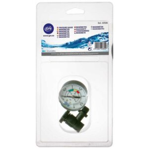 Gre Pressure Gauge Negro 5 cm