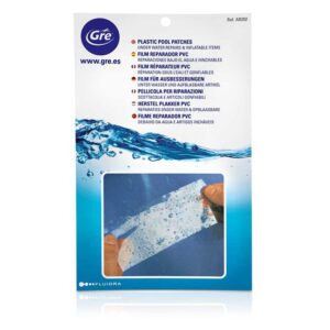 Gre Pvc Repair Film Blanco,Azul 14.5 x 23 cm