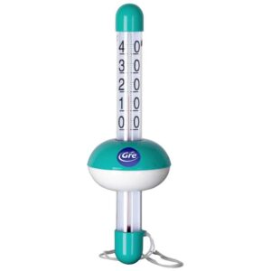 Gre Big Double Reading Thermometer Blanco,Gris