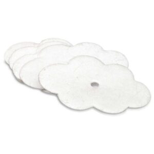 Gre Grease Absorbing Sponge For Skimmer 6 Units Blanco 10.5 x 7.5 cm